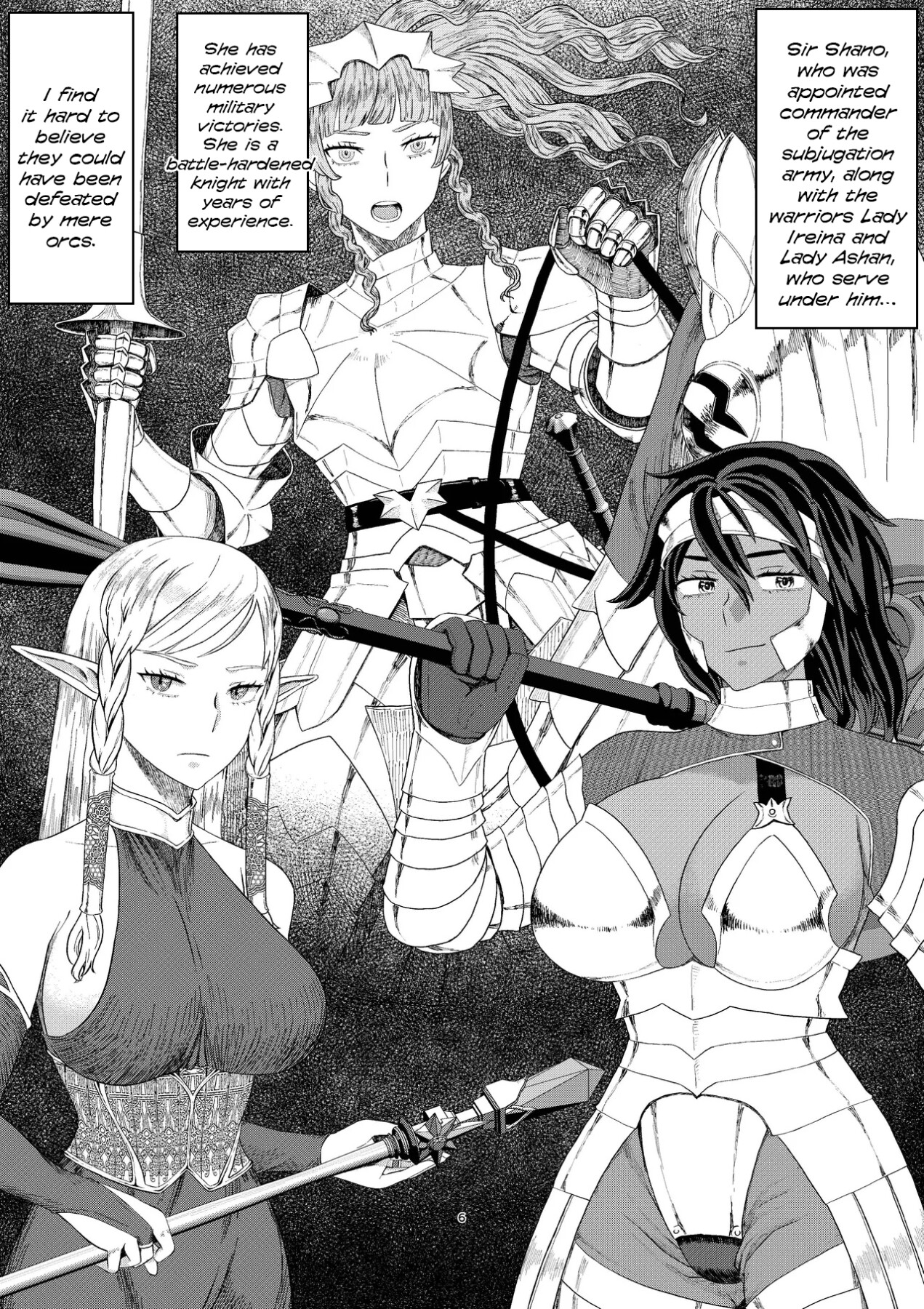 Hentai Manga Comic-Female Knight Interspecies NTR: Sikri and Ricard Volume 1-Read-8